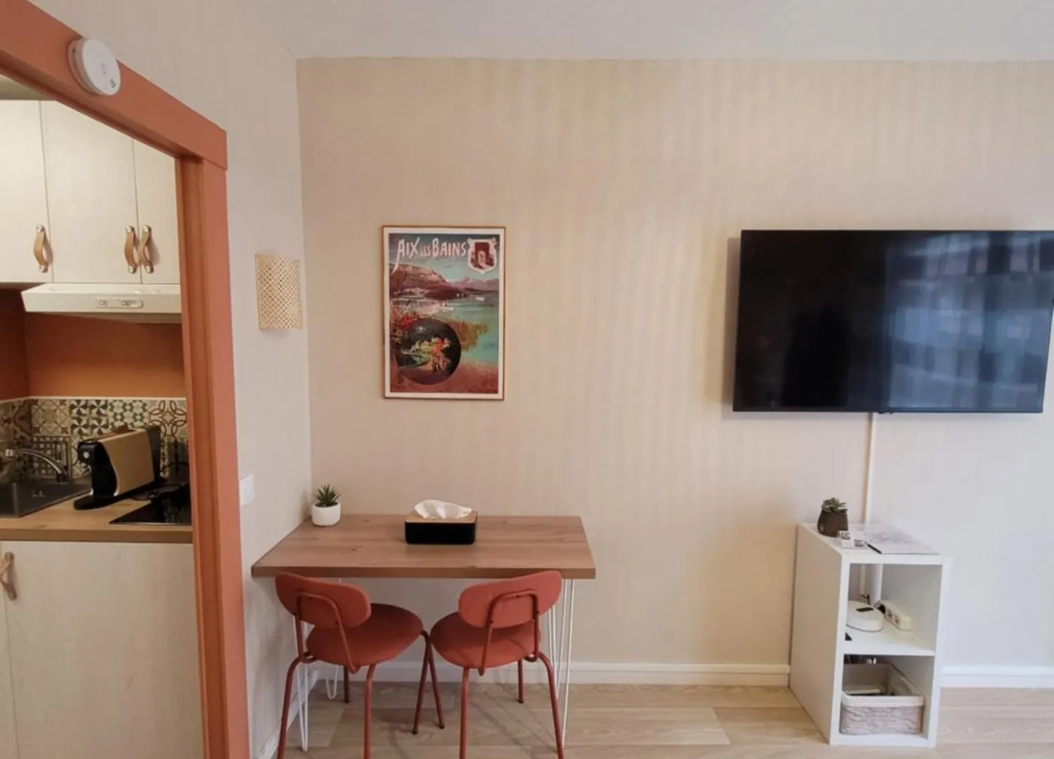 Studio Victoria Spa, Au Coeur Du Centre-Ville Cabine Hammam -Wifi -Grand Lit Double Queen Size 160X200Cm Aix-les-Bains