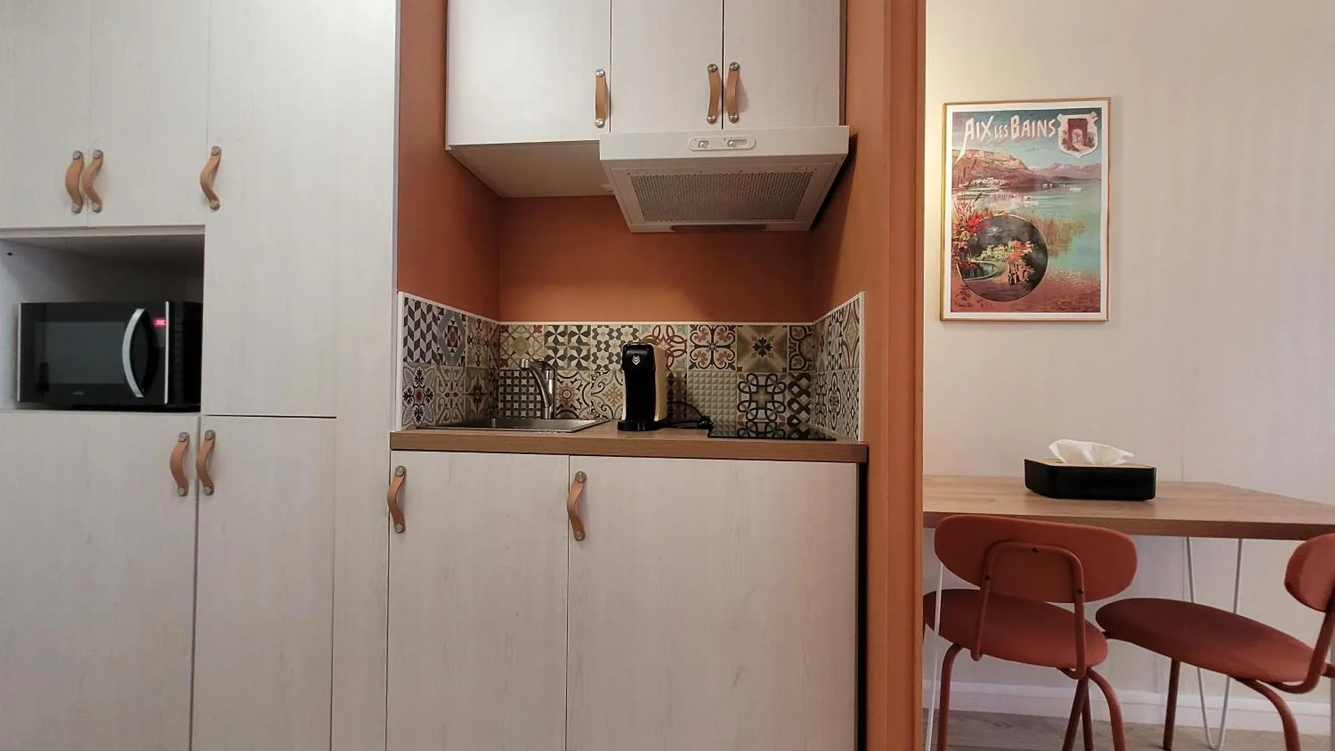 Studio Victoria Spa, Au Coeur Du Centre-Ville Cabine Hammam -Wifi -Grand Lit Double Queen Size 160X200Cm Aix-les-Bains Appartement