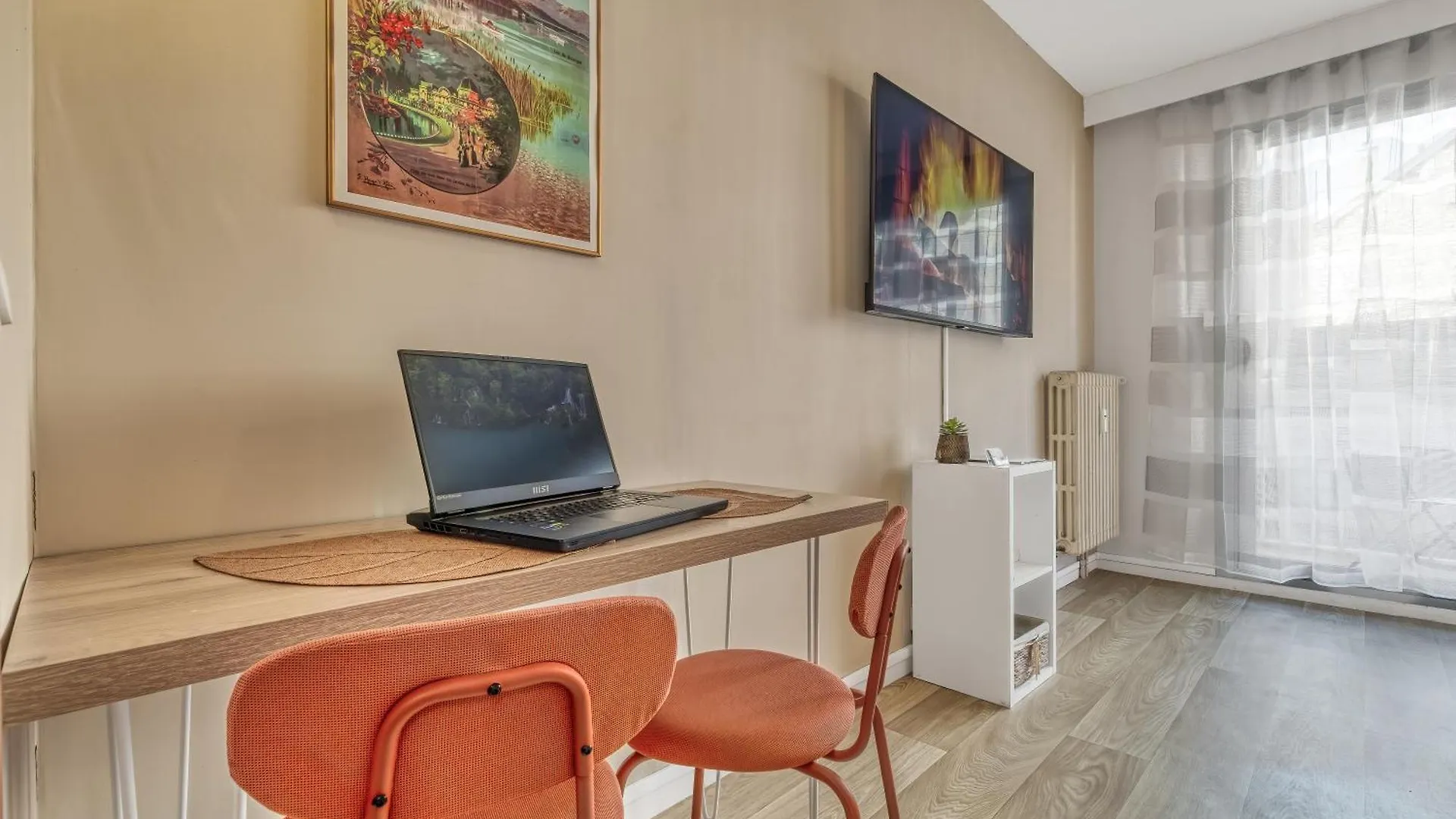 Studio Victoria Spa, Au Coeur Du Centre-Ville Cabine Hammam -Wifi -Grand Lit Double Queen Size 160X200Cm Aix-les-Bains